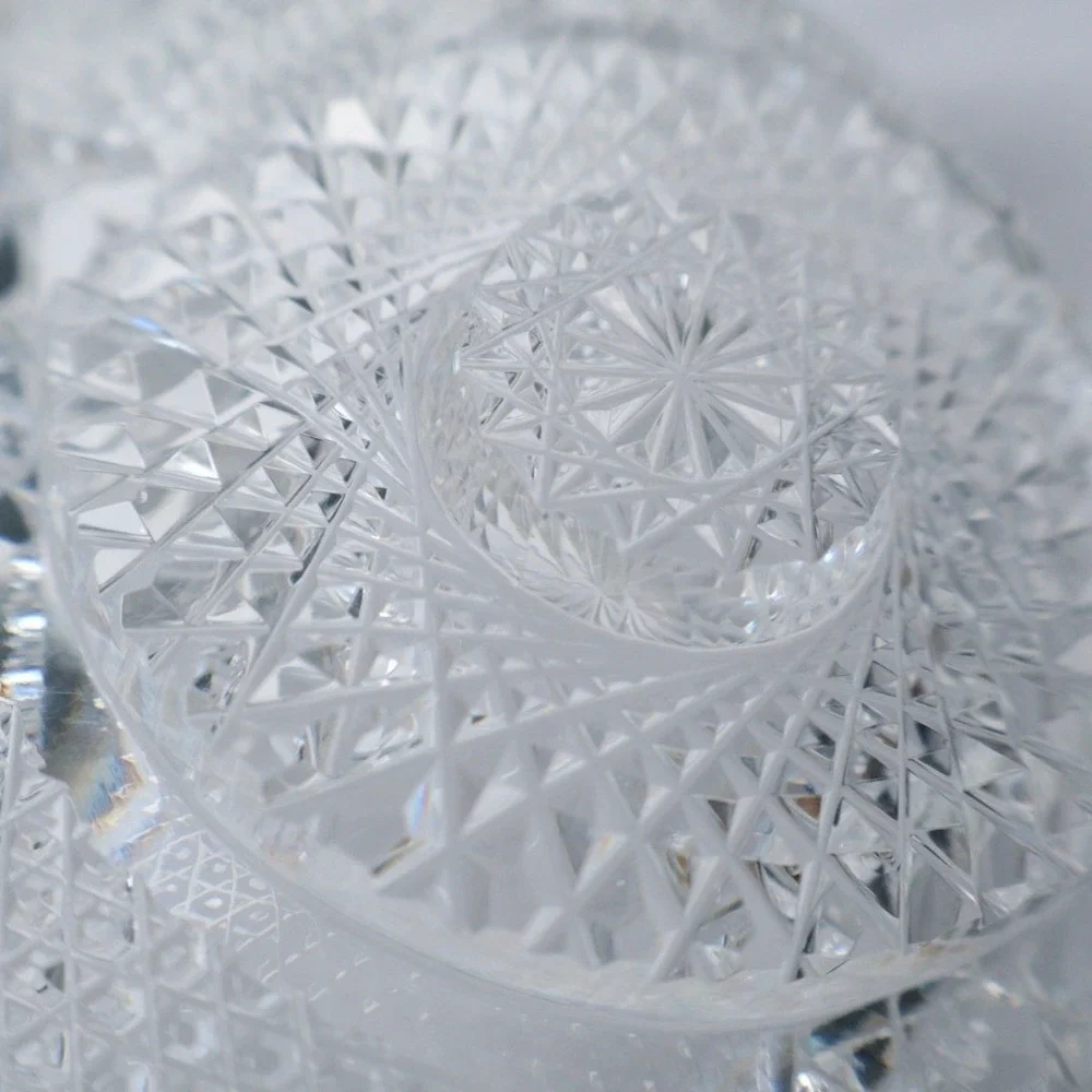 Antique American Brilliant Period Cut Glass Bowl 9